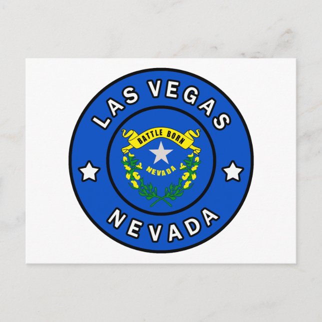 Las Vegas Nevada Postcard (Front)