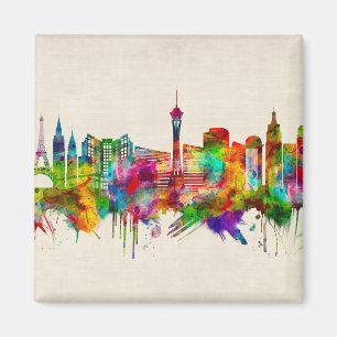 Las Vegas Nevada Skyline Magnet
