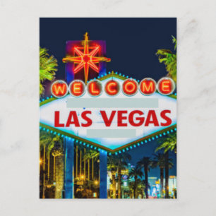 Las Vegas, Nevada Skyline Postcard