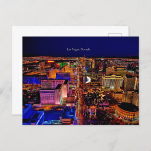 Las Vegas, Nevada skyline Postcard