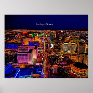 Las Vegas, Nevada skyline Poster