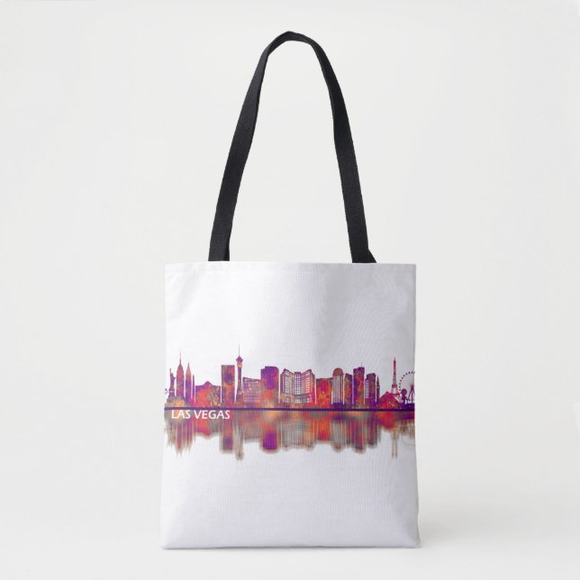 Las Vegas Nevada Skyline Tote Bag (Front)