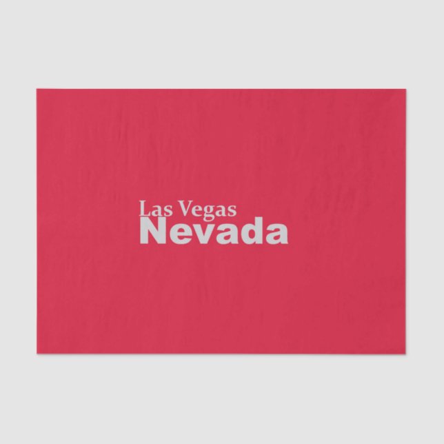 Las Vegas, Nevada Tissue Paper (Front)
