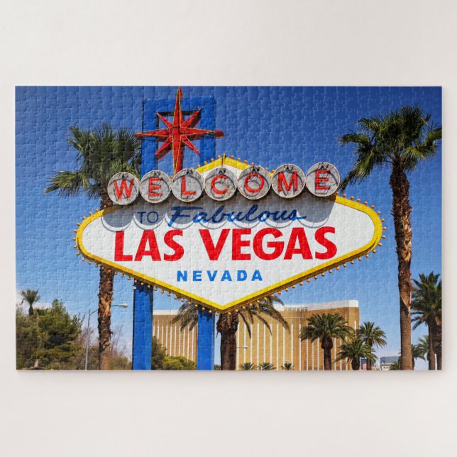 Las Vegas, Nevada, USA Jigsaw Puzzle (Horizontal)