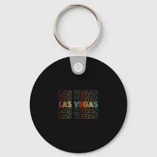 Las Vegas Nevada Vintage 70s 80s Souvenir Vacation Key Ring