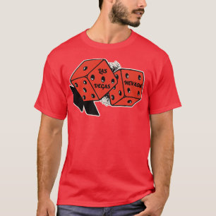 Las Vegas Nevada Vintage Gambling Dice T-Shirt