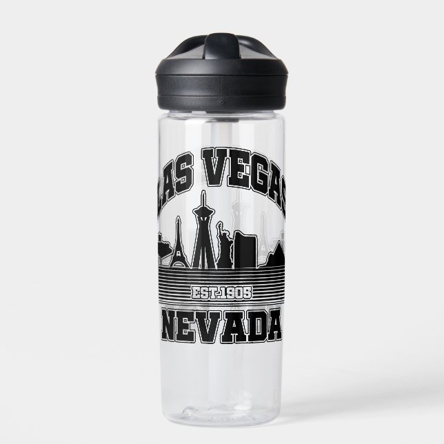 Las Vegas,Nevada Water Bottle (Front)
