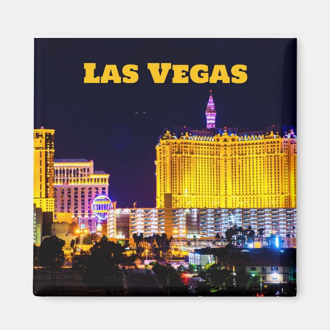 Las Vegas Night Lights Magnet (Front)