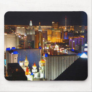 Las Vegas night time Mouse Pad