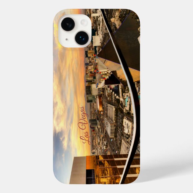 Las Vegas panorama view Premium Phone case (Back)