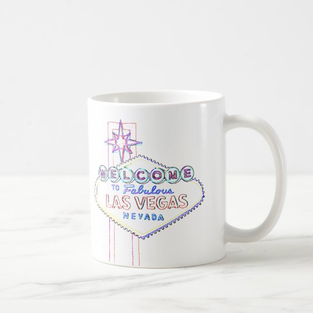 Las Vegas Personalised Special Event Coffee Mug (Right)