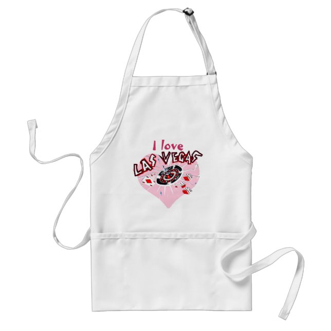 Las Vegas Pink Standard Apron (Front)
