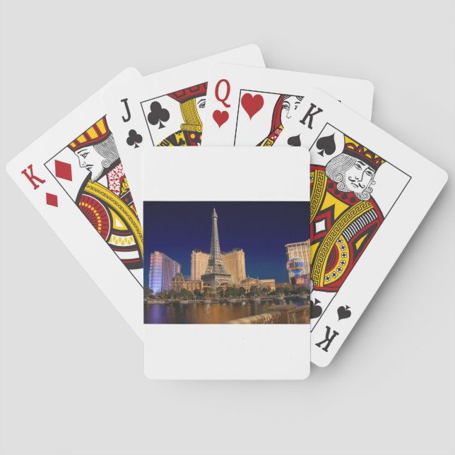 Las vegas playing cards (Back)