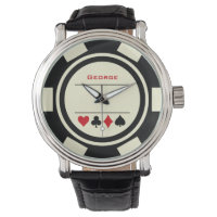 Las Vegas Poker Chip Casino Off White Black