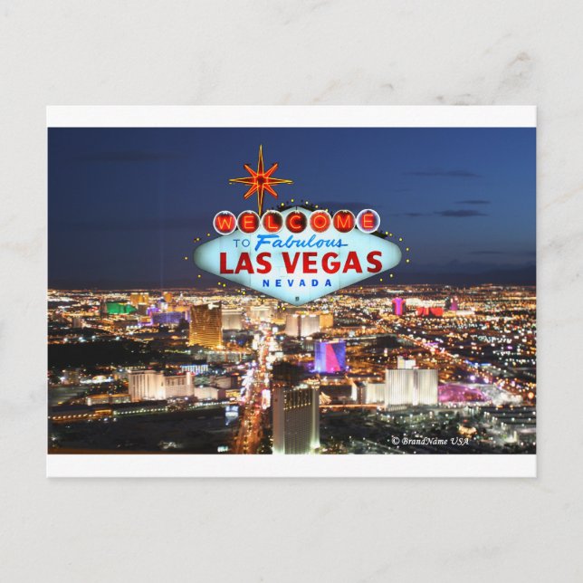Las Vegas Post Card (Front)