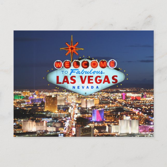 Las Vegas Post Card (Front)