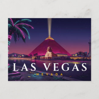 Las Vegas Postcard | Luxor Pyramid Strip Souvenir