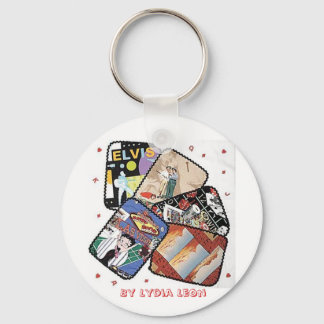 Las Vegas Quilter Keychain By Lydia Leon