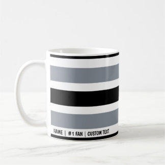 Las Vegas Raiders Minimalist Color Bars Coffee Cup