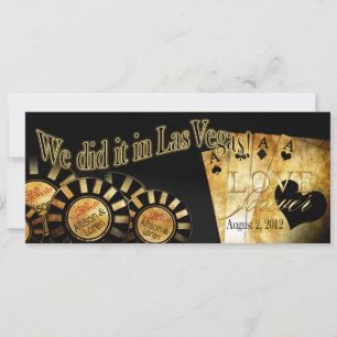 Las Vegas Reception (contact me to personalise 4u) Invitation
