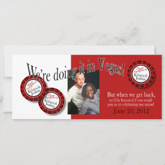 Las Vegas Reception (contact me to personalise 4u) Invitation