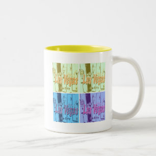 Las Vegas Retro Two-Tone Coffee Mug