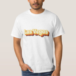 Las Vegas Retro Vintage Text T-Shirt