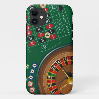 Las Vegas Roulette Casino Gambling Table iPhone 11 Case