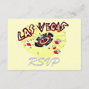 Las Vegas RSVP Guest Reply Enclosure