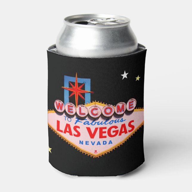 Las Vegas Sign Can Cooler (Can Front)