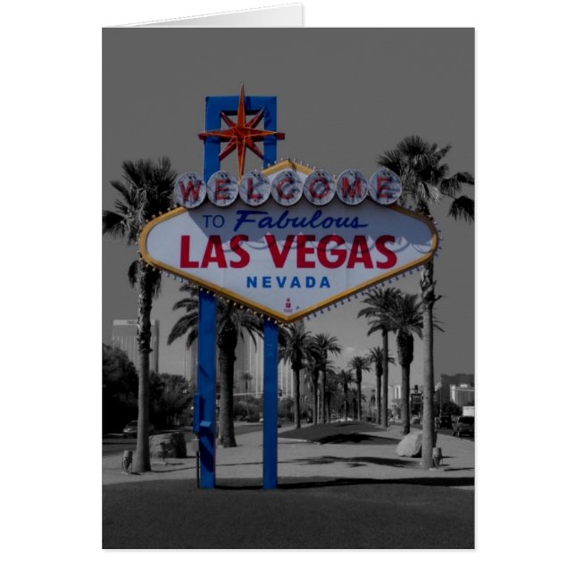 Las Vegas Sign Card (Front)
