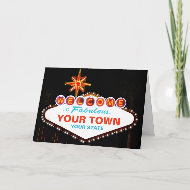 Las Vegas Sign Card (Front)