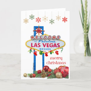 Las Vegas Sign Christmas Card