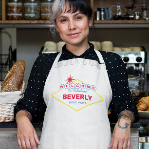 Las Vegas Sign Funny Standard Apron