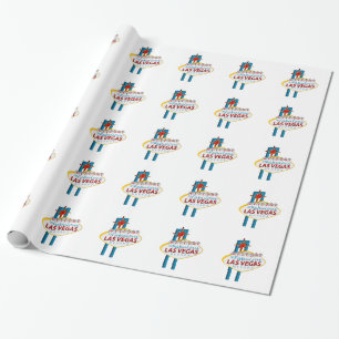 Las Vegas Sign Landmark Wrapping Paper