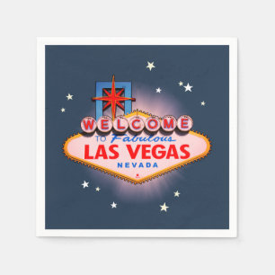 Las Vegas Sign Napkin