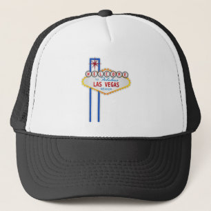 Las Vegas Sign Usa America Casino Gambling Games Trucker Hat
