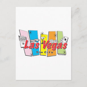 Las-Vegas-Sin-City Postcard
