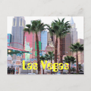 Las Vegas skyline Postcard