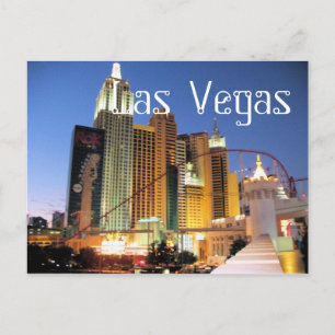 Las Vegas skyline Postcard