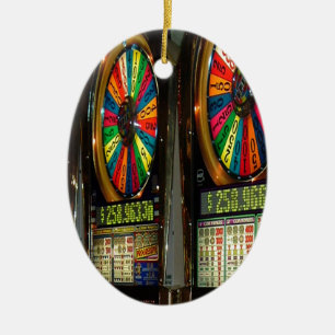 Las Vegas Slot Machines Ceramic Tree Decoration
