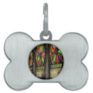 Las Vegas Slot Machines Pet Name Tag