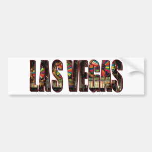 Las Vegas Slots Bumper Sticker