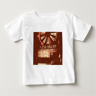 Las Vegas Slots Pop Art Baby T-Shirt