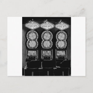 Las Vegas Slots Postcard