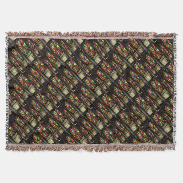 Las VEGAS-SLOTS Throw Blanket (Front)