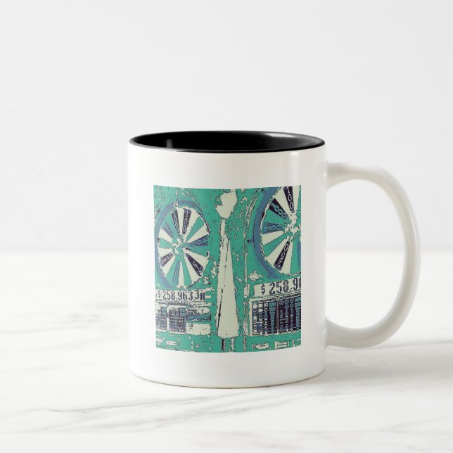 Las Vegas Slots Two-Tone Coffee Mug (Right)