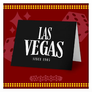 Las Vegas Souvenir Las Vegas Since 1905 Las Vegas Card