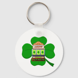 Las Vegas St Patrick's Jackpot  Keychain