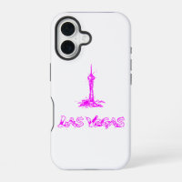 Las Vegas Stratosphere Neon Pink Sketch iPhone